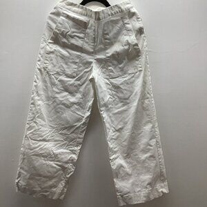 Prologue White Wide Leg High Rise Dress Pants Size 6